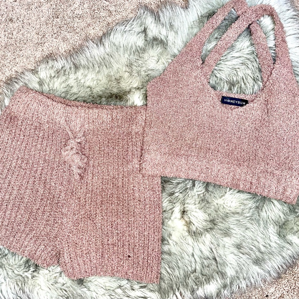 Honeybum 2 piece short set
